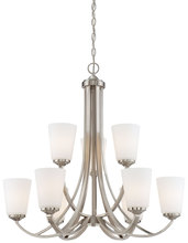 Minka-Lavery 4969-84 - Overland Park - 2 Tier 9 Light Chandelier