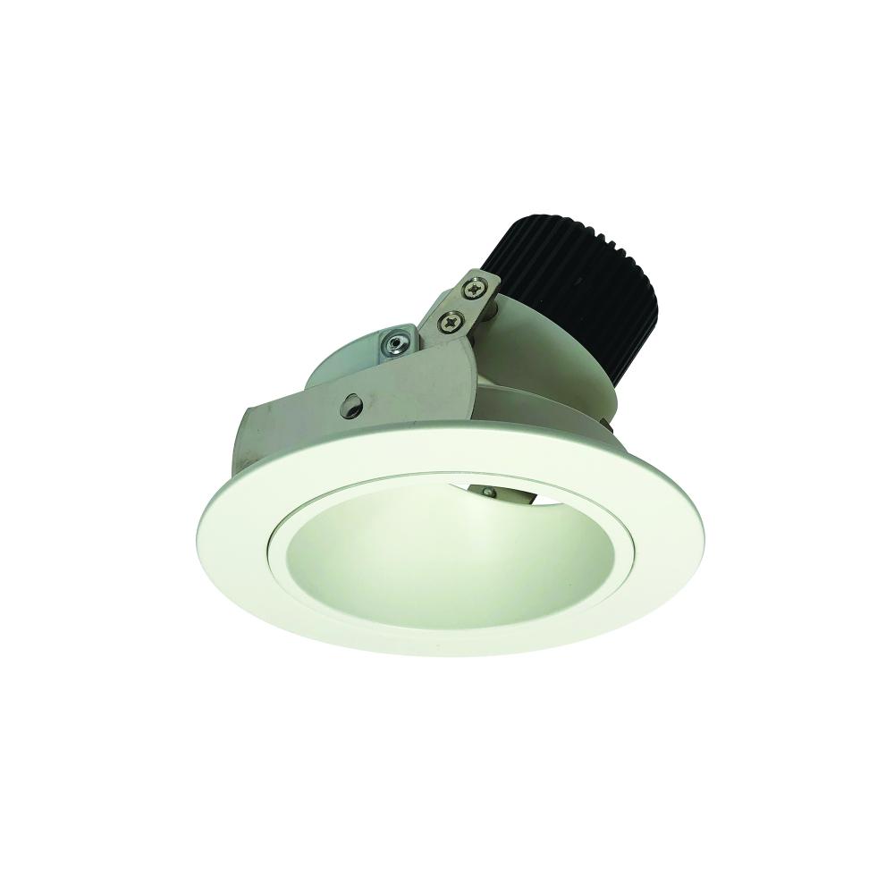 4" Iolite LED Round Adjustable Deep Reflector, 10-Degree Optic, 800lm / 12W, 2700K, White