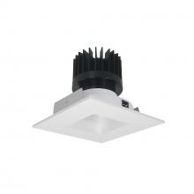 Nora NIO-4SNDSQ27XMPW/HL - 4" Iolite LED Square Reflector with Square Aperture, 1500lm/2000lm/2500lm (varies by housing),