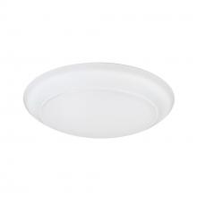 Nora NLOPAC2-R6509T2430W - 6" AC Opal LED Surface Mount, 1100lm / 16.5W, 3000K, White finish