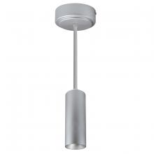 Nora NYLM-2ST35XSSLE3A/12 - 2" iLENE 12" Stem Mount Mini Cylinder, 1000lm, 15W, 3500K, Silver, 120V Triac/ELV Dimming