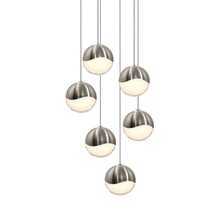 Sonneman 2915.13-LRG - 6-Light Round Large LED Pendant