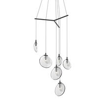 Sonneman 2996.25C - 6-Light Tri-Spreader LED Pendant