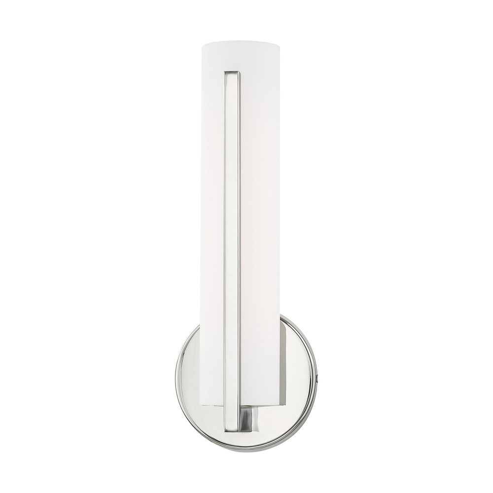 10W LED Polished Chrome ADA Wall Sconce