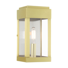 Livex Lighting 21231-12 - 1 Lt Satin Brass  Outdoor ADA Wall Lantern