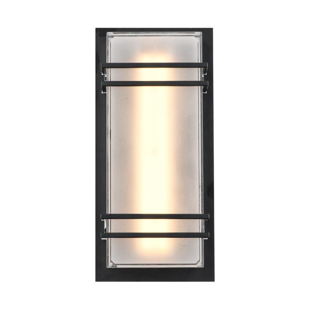 Sausalito 15W LED Outdoor Wall Light Black