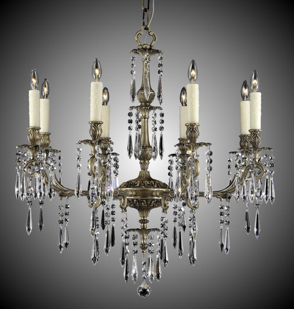 8 Light Parisian Spire Chandelier