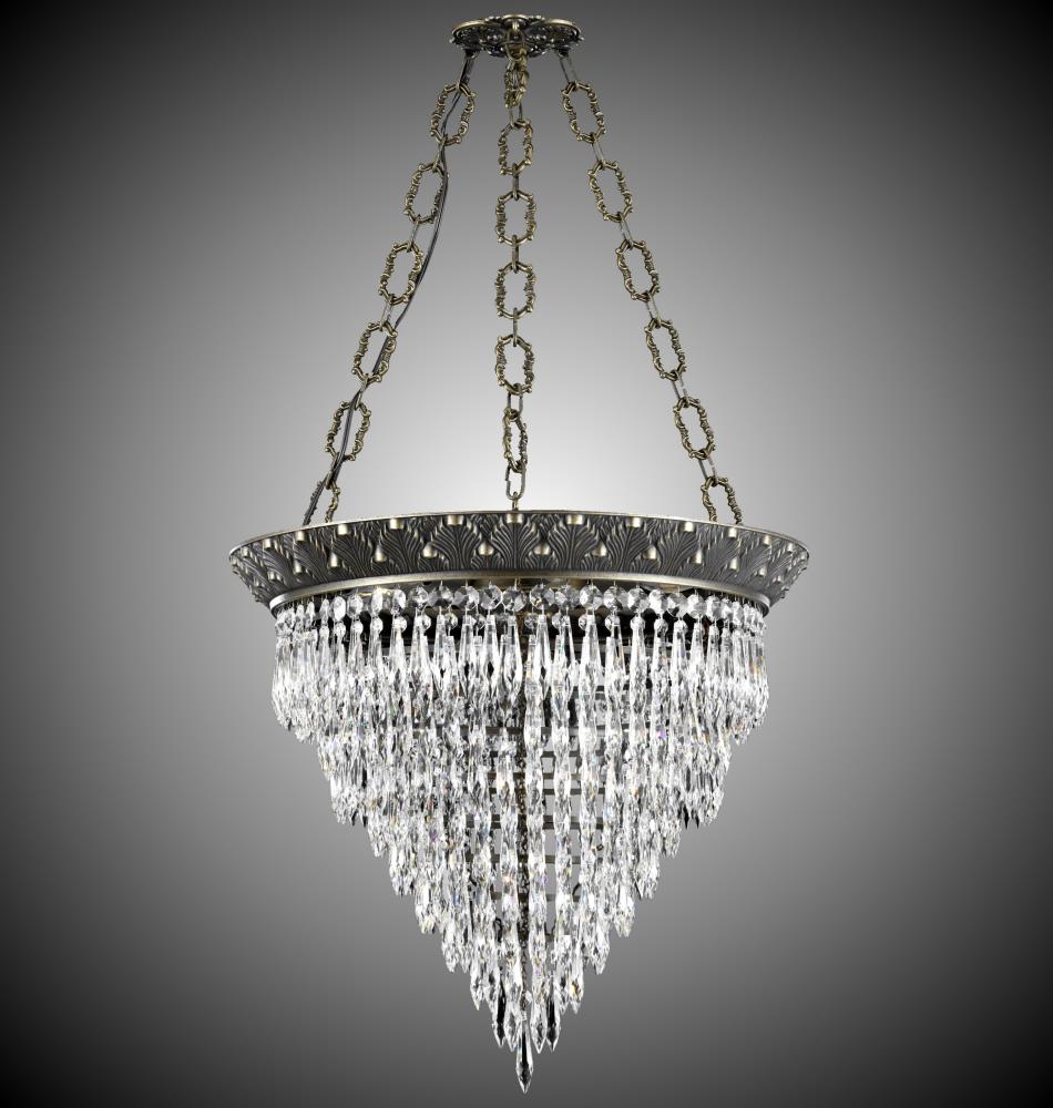 22"W 6 Light Corinthian SPIRE Pendant