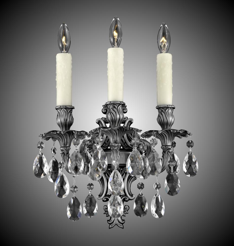 3 Light Filigree Wall Sconce