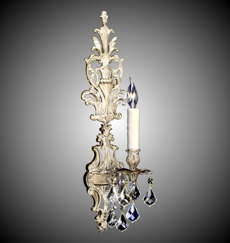 2 Light Filigree Extended Top Wall Sconce