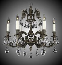 American Brass & Crystal CH2002-A-05S-PI - 6 Light Finisterra Chandelier