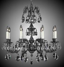 American Brass & Crystal CH2003-O-03G-PI - 8 Light Finisterra Chandelier