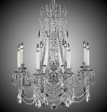 American Brass & Crystal CH2053-A-05S-07G-PI - 8 Light Finisterra with draping Chandelier