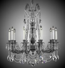 American Brass & Crystal CH2054-O-07G-ST - 10 Light Finisterra with draping Chandelier