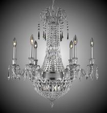 American Brass & Crystal CH2141-P-07G-08G-PI - 6+ 3 Light Finisterra Chandelier