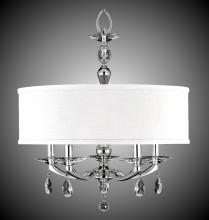 American Brass & Crystal CH5484-O-37G-ST-GL - 19 inch Kensington Empire Drum Shade Chandelier