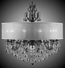 American Brass & Crystal CH6578-A-13S-ST-HL - 10 Light Llydia Chandelier