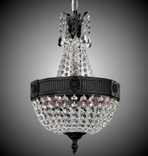 American Brass & Crystal CH8001-P-07G - 3 Light Valencia Chandelier