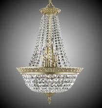 American Brass & Crystal CH8519-P-10G - 19"W -12 Light Corinthian Chandelier