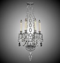 American Brass & Crystal CH9006-A-10G-PI - 6 Light Blairsden Chandelier