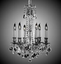 American Brass & Crystal CH9212-A-05S-PI - 6 Light Biella Chandelier