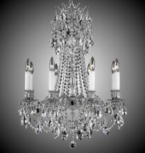 American Brass & Crystal CH9238-A-23S-ST - 8 Light Biella Chandelier