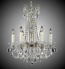 American Brass & Crystal CH9282-O-08G-PI - 6 Light Crystella Chandelier