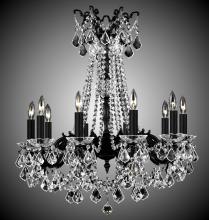 American Brass & Crystal CH9284-O-05S-ST - 10 Light Crystella Chandelier