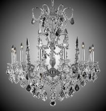 American Brass & Crystal CH9382-O-02G-PI - 12 Light Venetian Chandelier