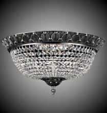 American Brass & Crystal FM8622-P-07G - 22"W L.E.D Corinthian Flush Mount