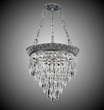 American Brass & Crystal PD8312-U-10W - 12"W 3 Light Corinthian SPIRE Pendant