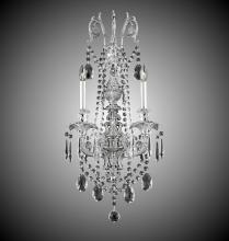 American Brass & Crystal WS2082-O-16G-PI - 2 Light Finisterra with draping Empire Wall Sconce