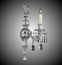 American Brass & Crystal WS9061-A-07G-ST - 1 Light Finisterra Torch Wall Sconce