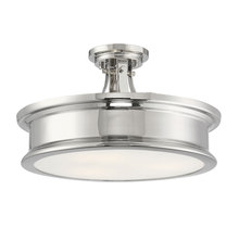 Savoy House 6-134-3-109 - Watkins 3-Light Ceiling Light in Polished Nickel