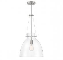 Savoy House 7-7006-1-SN - Foster 1-Light Pendant in Satin Nickel