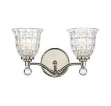 Savoy House 8-880-2-109 - Birone 2-Light Bathroom Vanity Light in Polished Nickel