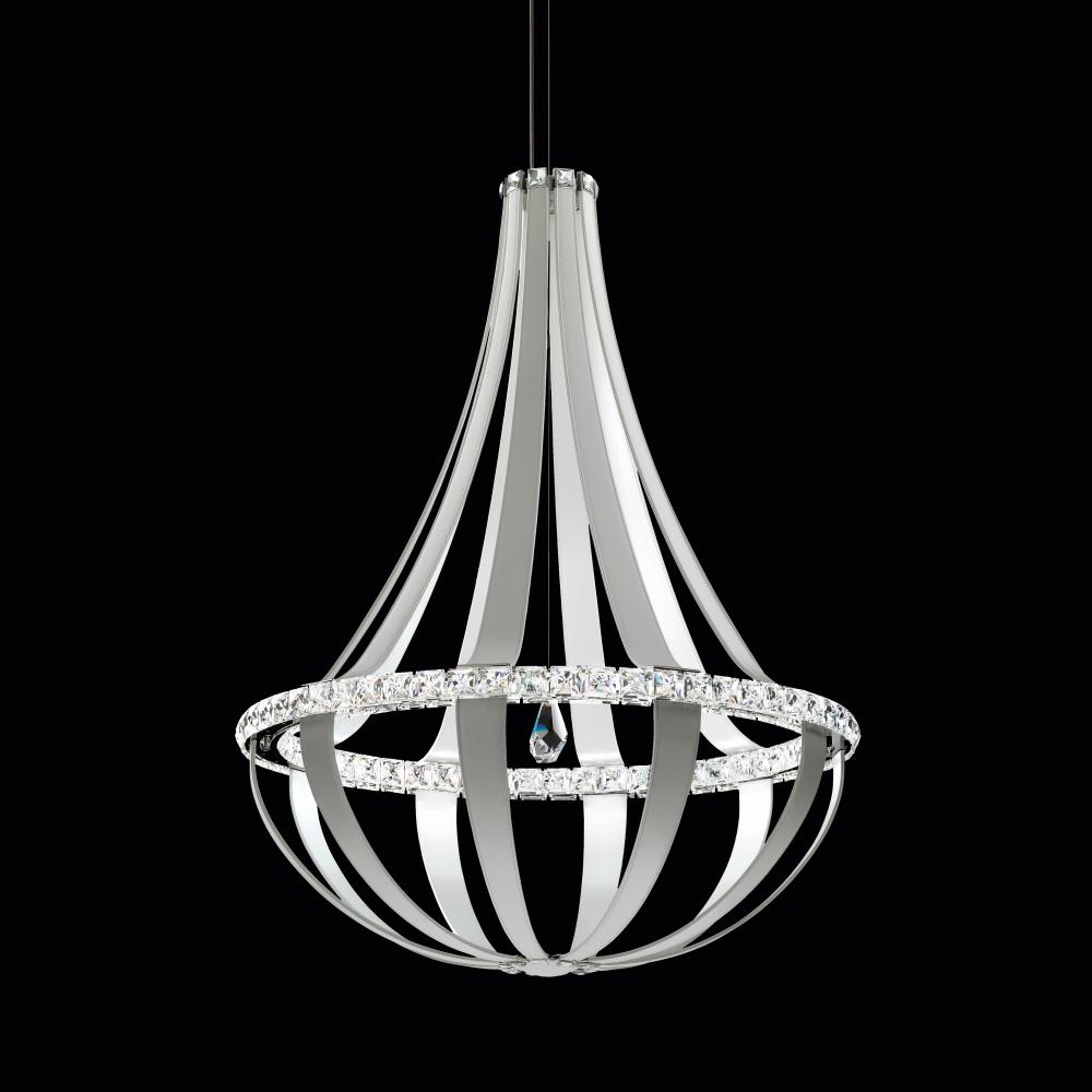 Crystal Empire LED 45IN 3000K 120V Pendant in Iceberg with Crystals from Swarovski®