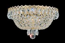 Schonbek 1870 2616-211O - Camelot 3 Light 120V Flush Mount in Aurelia with Optic Crystal