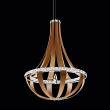 Schonbek 1870 SCE120DN-LW1S - Crystal Empire LED 36IN 3000K 120V Pendant in White Pass with Crystals from Swarovski®