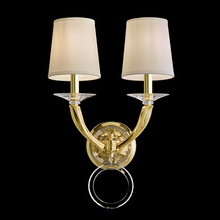 Schonbek 1870 MA1002N-22O - Emilea 2 Light 120V Wall Sconce in Heirloom Gold with Optic Crystal