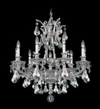 Schonbek 1870 6949-76H - Sophia 9 Light 120V Chandelier in Heirloom Bronze with Heritage Handcut Crystal