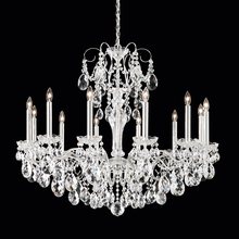 Schonbek 1870 ST1849N-49H - Sonatina 12 Light 120V Chandelier in Black Pearl with Heritage Handcut Crystal