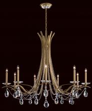 Schonbek 1870 VA8339N-59H - Vesca 9 Light 120V Chandelier in Ferro Black with Heritage Handcut Crystal