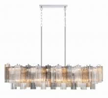  ADD-317-CH-AU - Addis 14 Light Polished Chrome Chandelier