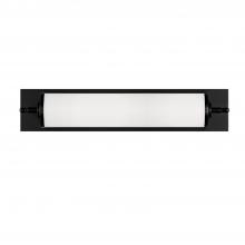 Crystorama FOS-A8051-MK - Foster 1 Light LED Matte Black Sconce