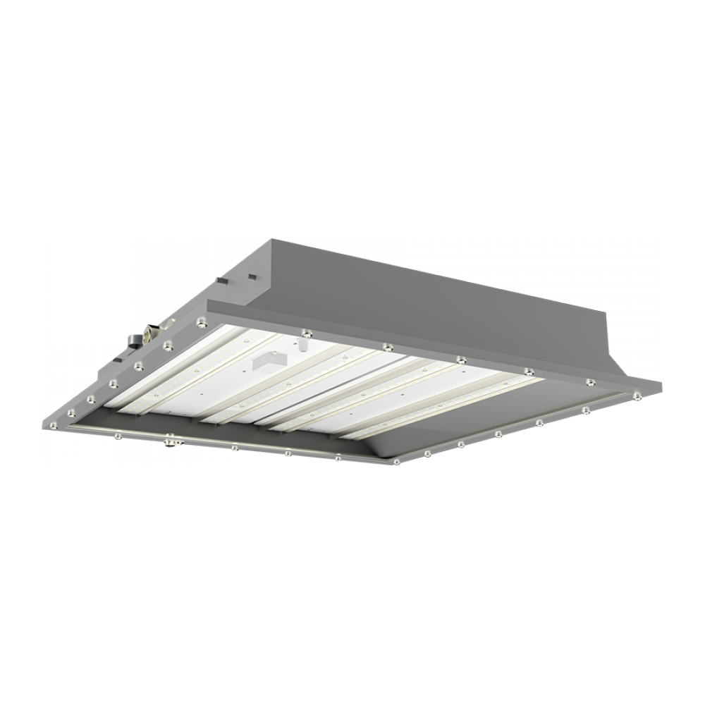 HAZARDOUS LOCATION 2X2 40W 5000K PENDANT CEILING MOUNT W/MVS SENSOR GRAY