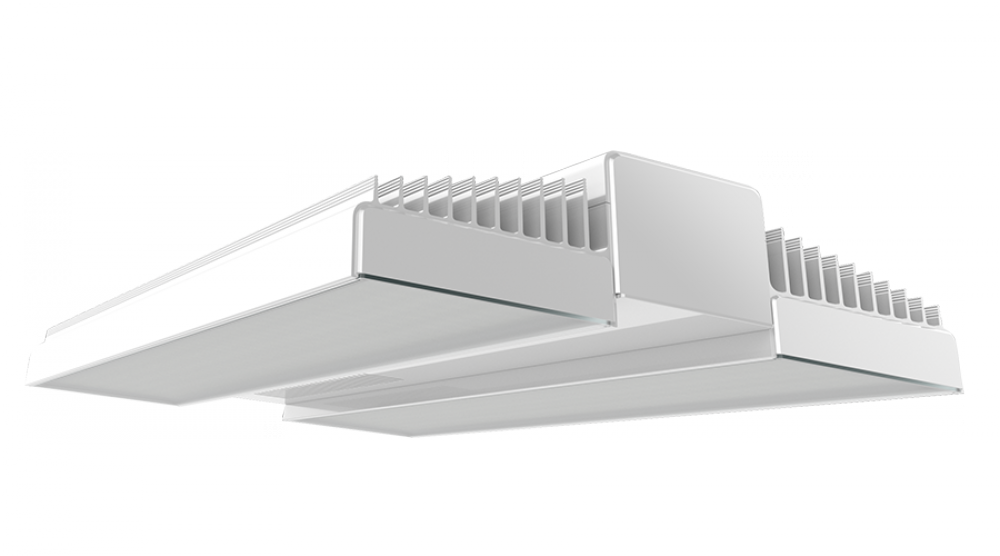 HIBAY 19589 LUMENS RAIL 150W 4000K LED 480V WHITE/ALUMINUM