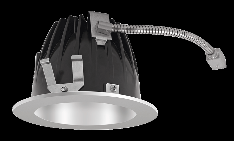 RECESSED DOWNLIGHTS 12 LUMENS NDLED4RD 4 INCH ROUND UNIVERSAL DIMMING 80 DEGREE BEAM SPREAD 3000K