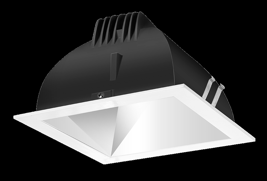 RECESSED DOWNLIGHTS 12 LUMENS NDLED4SD 4 INCH SQUARE UNIVERSAL DIMMING 80 DEGREE BEAM SPREAD 2700K