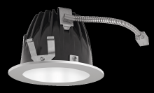 RAB Lighting NDLED4RD-80YY-W-S - RECESSED DOWNLIGHTS 12 LUMENS NDLED4RD 4 INCH ROUND UNIVERSAL DIMMING 80 DEGREE BEAM SPREAD 2700K